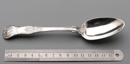 Cape Silver Kings Pattern Dessert Spoon - Fredrik Waldek